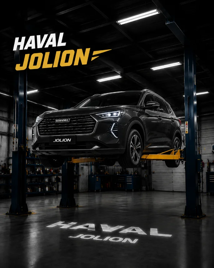 Changan на подъёмнике